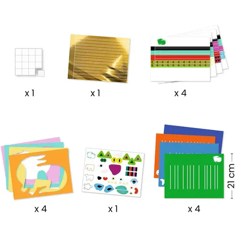 Djeco Knutselset Vlechten met Papier