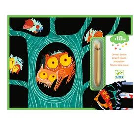Djeco Kraskaart Dieren Djeco Kraskaart Dieren
