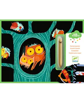 Djeco Kraskaart Dieren