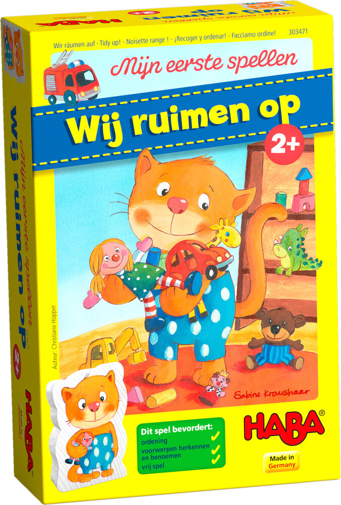 HABA Mijn Eerste Spellen - Wij Ruimen Op