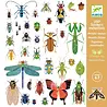 Djeco Stickers Insecten 160 stuks Djeco Stickers Insecten 160 stuks