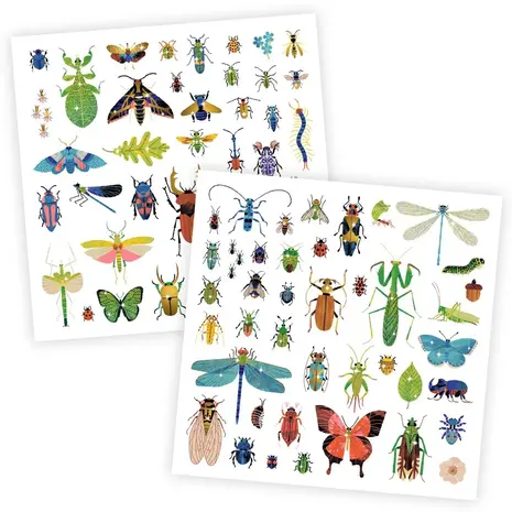 Djeco Stickers Insecten 160 stuks Djeco Stickers Insecten 160 stuks