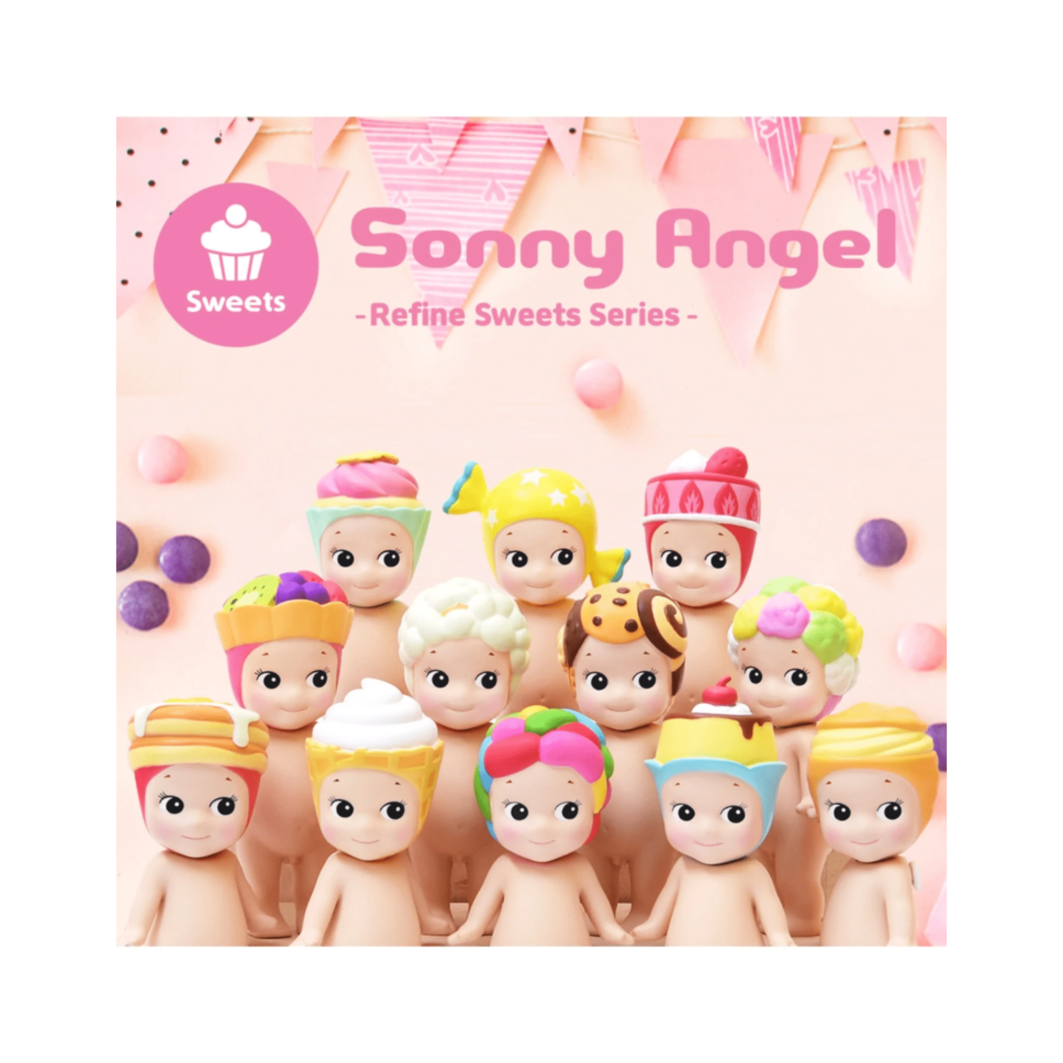 sonny angel ソニーエンジェル　sweets 未開封 9個 Sonny Angels Sweets Series - Lazy Lama Kids Conceptstore