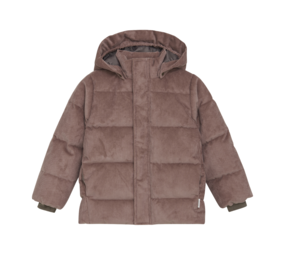 EnFant Winterjas Corduroy Jacket Puffer Rose Taupe