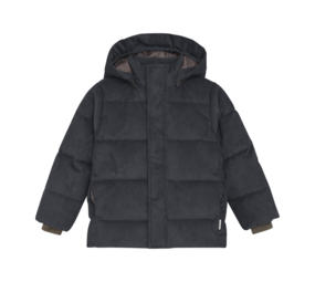EnFant Winterjas Corduroy Jacket Puffer Ebony