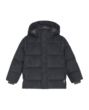 EnFant Winterjas Corduroy Jacket Puffer Ebony
