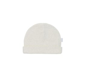 Noppies Mutsje Nevel Rib Oatmeal Melange