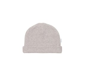 Noppies Mutsje Nevel Rib Taupe Melange
