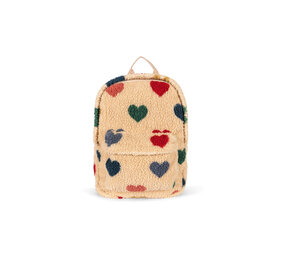Konges Slojd Rugzak Jody Teddy Bon Coeur Coloré Konges Slojd Rugzak Jody Teddy Bon Coeur Coloré