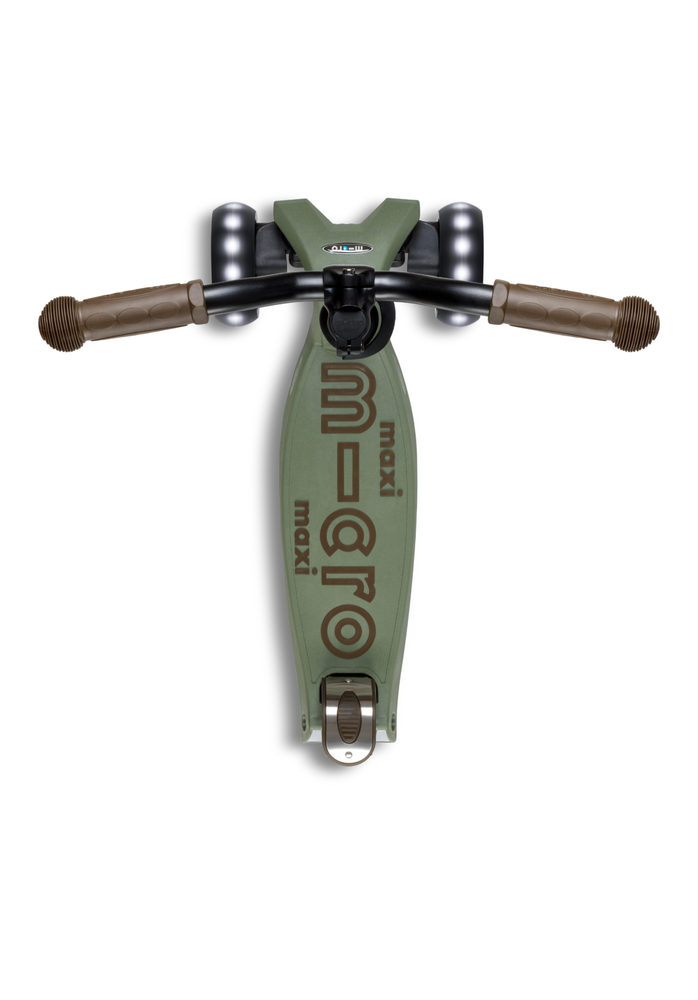 Micro Step Maxi Deluxe Pro LED Olive Groen
