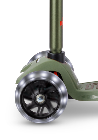 Micro Step Maxi Deluxe Pro LED Olive Groen