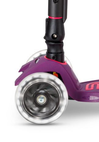 Micro Step Maxi Deluxe Inklapbaar LED Paars Roze Neon