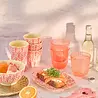 Rice Melamine Kom - Medium - Pink Lobster