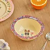 Rice Melamine Kom Vintage - Small - Nathalie Lété Bordeaux Rice Melamine Kom Vintage - Small - Nathalie Lété Bordeaux