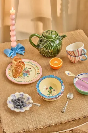 Rice Melamine Kom Vintage - Small - Nathalie Lété Blue