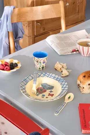 Rice Baby Spoon and Fork Nathalie Lété Pink - Copy Rice Baby Spoon and Fork Nathalie Lété Pink - Copy