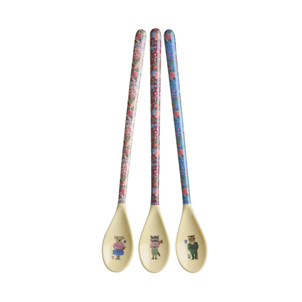 Rice Melamine Latte Lepel - Nathalie Lété Multicolor