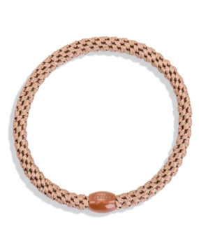 Kknekki Haarelastiekje Slim Nougat