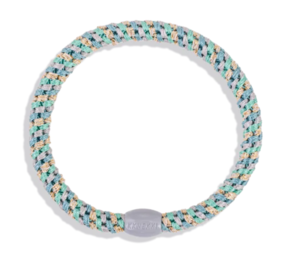 Kknekki Haarelastiekje Mix Slim Teal Gold Glitter Kknekki Haarelastiekje Mix Slim Teal Gold Glitter