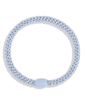 Kknekki Haarelastiekje Slim Sea Blue Glitter