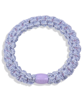 Kknekki Haarelastiekje Lace Dusty Lavender Glitter