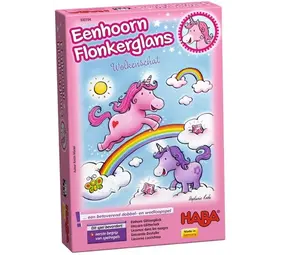HABA Eenhoorn Flonkerglans - De Wolkenschat reisspel HABA Eenhoorn Flonkerglans - De Wolkenschat reisspel