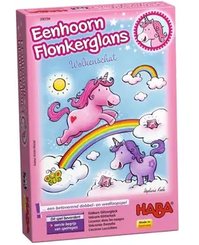 HABA Eenhoorn Flonkerglans - De Wolkenschat reisspel