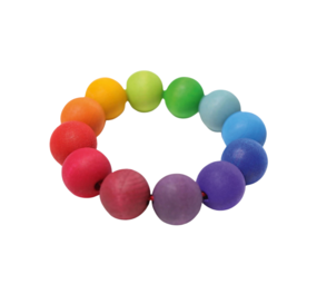 Grimm's Houten Speelketting Rainbow Grimm's Houten Speelketting Rainbow