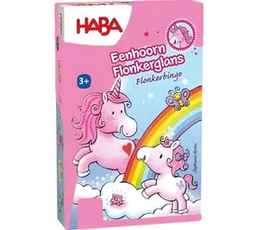 HABA Eenhoorn Flonkerglans: Flonkerbingo HABA Eenhoorn Flonkerglans: Flonkerbingo