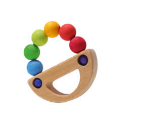 Grimm's Houten Bijtspeeltje Regenboog Boot