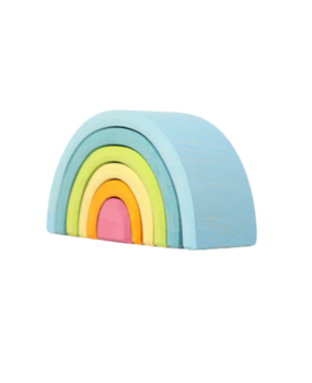 Grimm's Houten Regenboog Pastel Small Grimm's Houten Regenboog Pastel Small