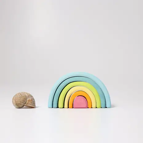 Grimm's Houten Regenboog Pastel Small Grimm's Houten Regenboog Pastel Small