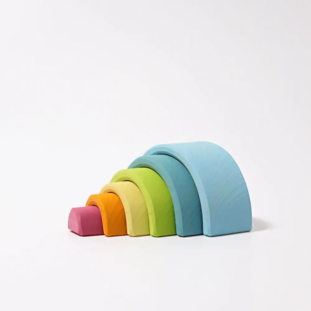 Grimm's Houten Regenboog Pastel Small Grimm's Houten Regenboog Pastel Small