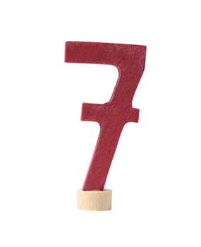 Grimm's Houten Steker Cijfer 7