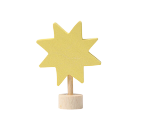 Grimm's Houten Steker Ster Grimm's Houten Steker Ster