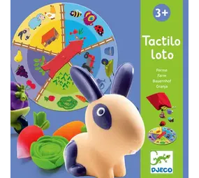 Djeco Tactilo Loto Boerderij Djeco Tactilo Loto Boerderij