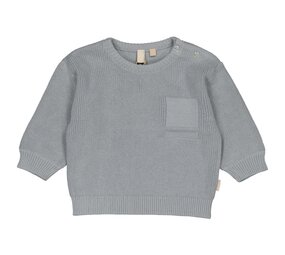 LEVV Sweater Levi Blue Grey
