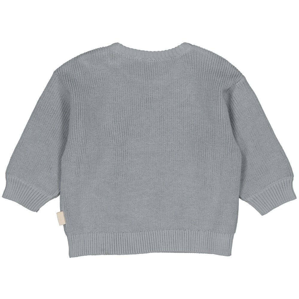 LEVV Sweater Levi Blue Grey
