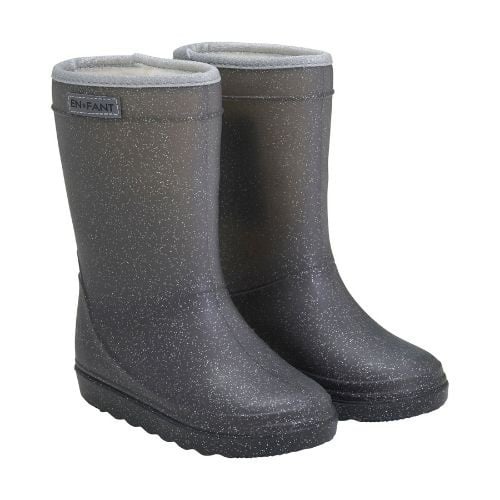 Regenlaarsjes Thermoboots Ebony Glitter afbeelding