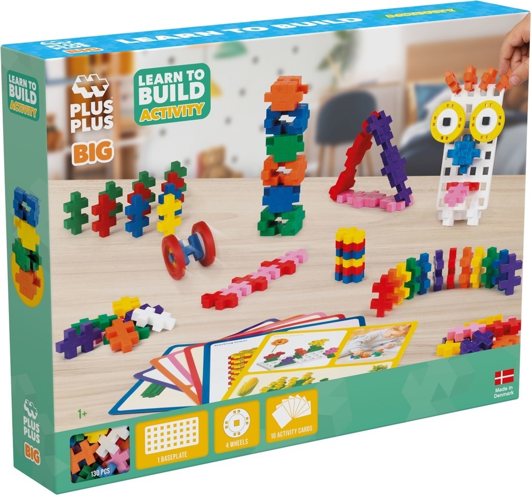 Plus Plus BIG Learn to Build (130 stukjes) afbeelding