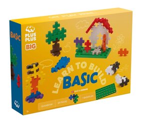 Plus-Plus Plus Plus BIG Learn to Build (60 stukjes)