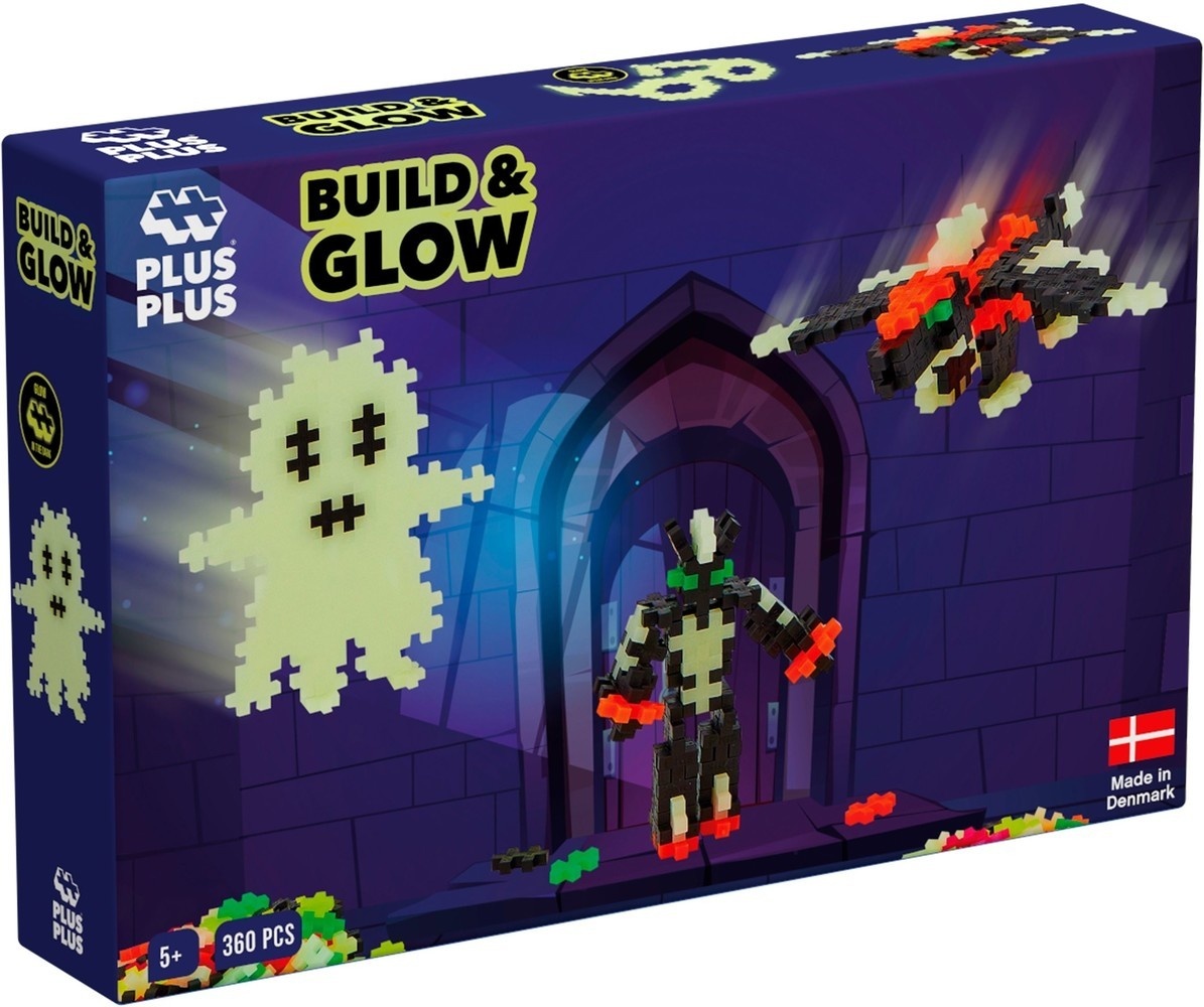 Plus Plus Build and Glow (360 stukjes) afbeelding