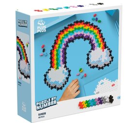 Plus-Plus Plus Plus Puzzle by Number Regenboog (500 stukjes) Plus-Plus Plus Plus Puzzle by Number Regenboog (500 stukjes)