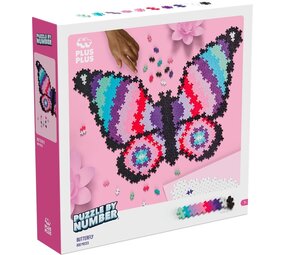 Plus-Plus Plus Plus Puzzle by Number Vlinder (800 stukjes) Plus-Plus Plus Plus Puzzle by Number Vlinder (800 stukjes)