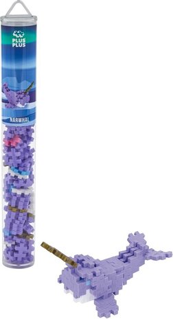 Plus-Plus Tube Walvis (100 stukjes)