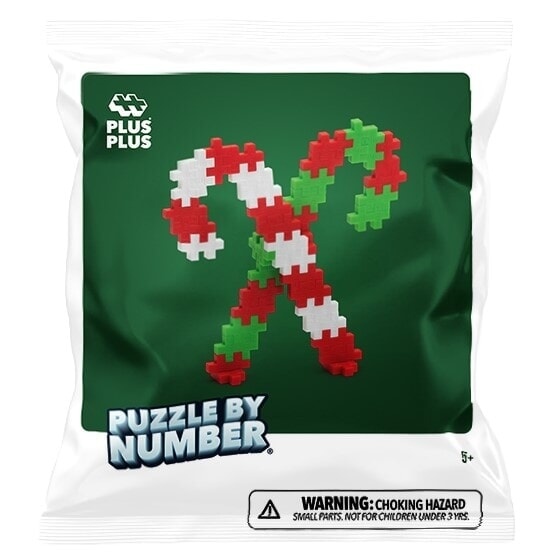 Plus Plus Christmas Decor - Candy Canes afbeelding