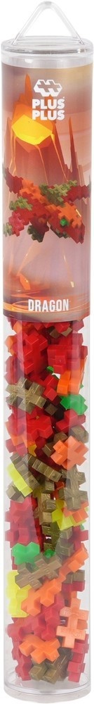 Plus Plus Tube Draak (100 stukjes) afbeelding