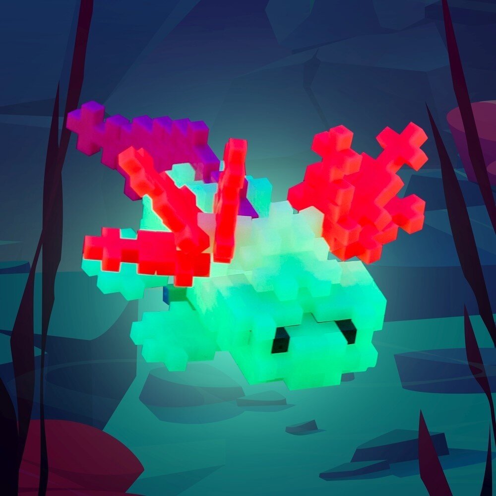 Plus-Plus Tube Axolotl (100 stukjes) Plus-Plus Tube Axolotl (100 stukjes)