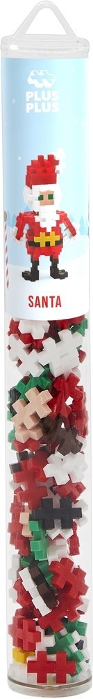 Plus Plus Tube Kerstman (100 stukjes) afbeelding