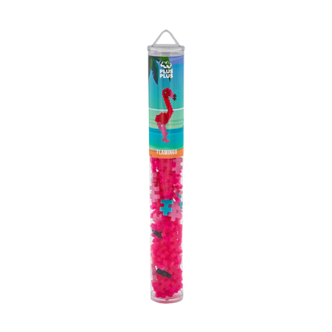 Plus Plus Tube Flamingo (100 stukjes) afbeelding